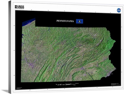 Pennsylvania - USGS State Mosaic