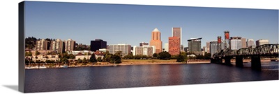 Portland, OR Skyline and Willamette River