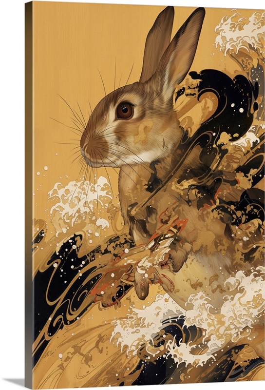 Rabbit Vintage | Great Big Canvas