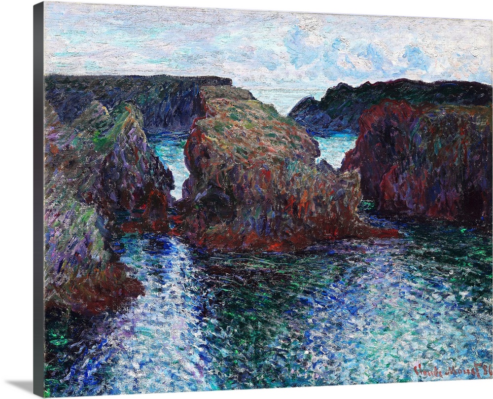 Belle-Ile, a small island off the southern shore of Brittany, was known for its dramatic cliffs, rock formations, and grot...