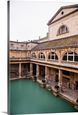 Roman Bath, Bath, England, UK