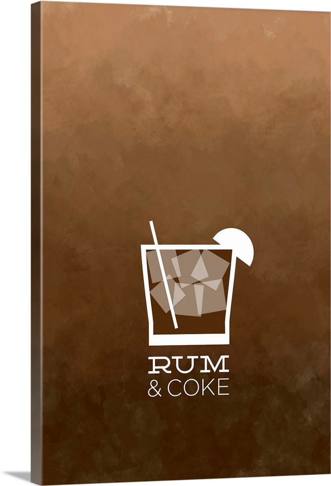 Rum and Coke Cocktail