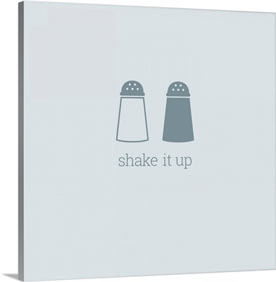 Shake it Up - minimalist retro kitchen art