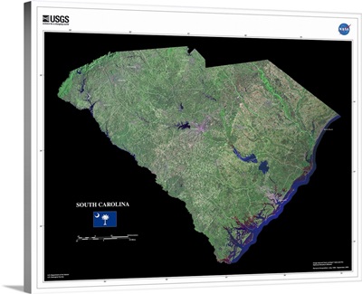 South Carolina - USGS State Mosaic