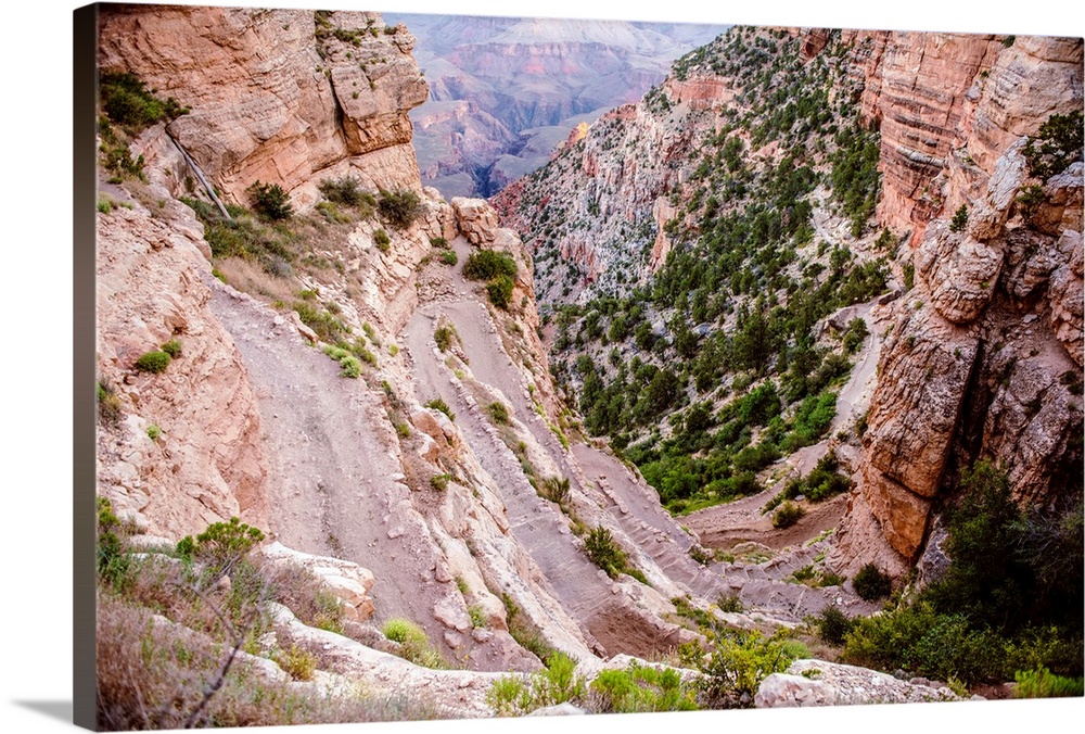 South Kaibab to Cedar Ridge Trail, Grand Canyon National Park, Arizona.