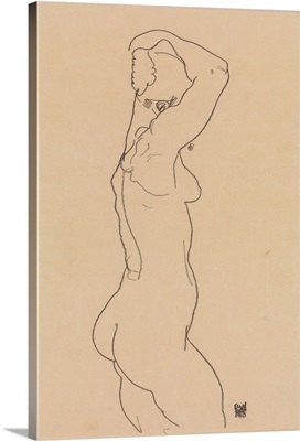 Standing Nude, Facing Right