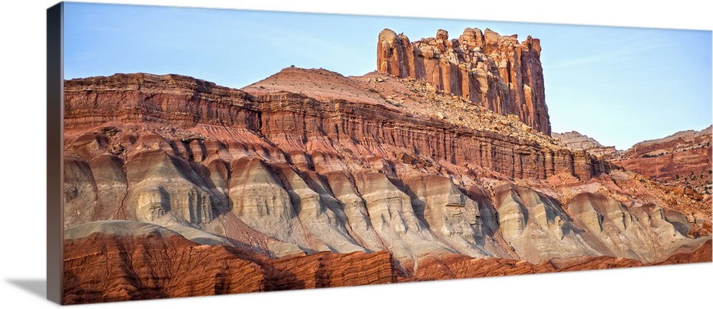 The Castle Rock Formation at Capitol Reef National Park, Utah Wall Art ...