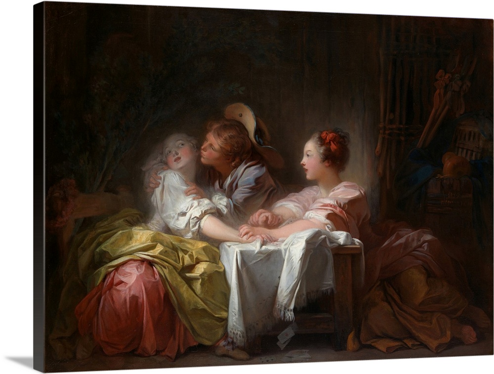 The picture is one of a few highly finished works painted by Fragonard during his first Italian sojourn, from 1756 to 1761...