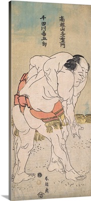 The Sumo Wrestlers Takaneyama Yoichiemon and Sendagawa Kichigoro