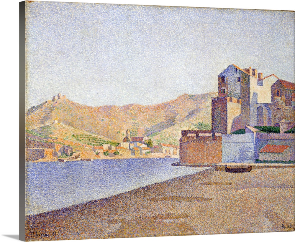 Beginning in 1886, Signac worked in the Neoimpressionist style, layering dots and dashes of paint to create optical colore...