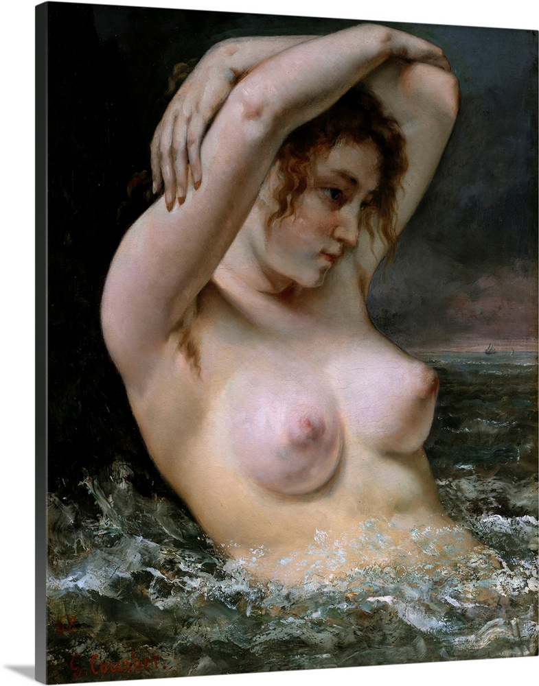 Between 1864 and 1868 Courbet undertook a series of paintings of the female nude. He could not have failed to witness the ...