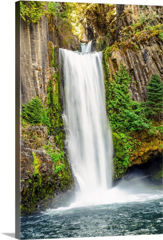 Toketee Falls, Near Crater Lake, Oregon Wall Art, Canvas Prints, Framed