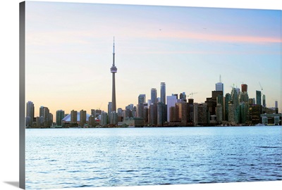 Toronto City Skyline with CN Tower
