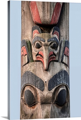 Victor Steinbrueck Park Totem Pole, Seattle, Washington