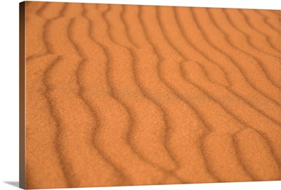 Waves in a sand dune in Canyonlands National Park, Utah