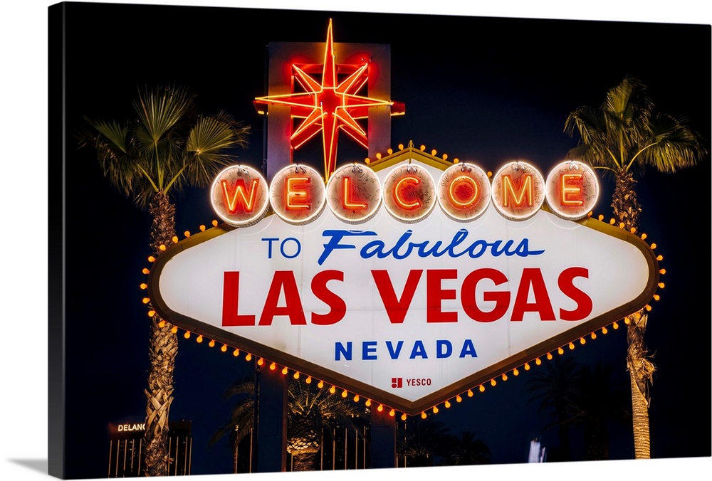 Welcome To Fabulous Las Vegas Sign