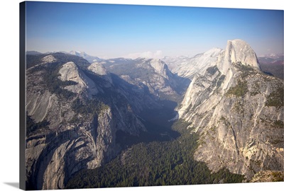 Yosemite Valley And Half Dome, Yosemite National Park, California