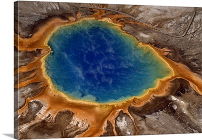 Grand Prismatic Spring, Yellowstone National Park,Wyoming
