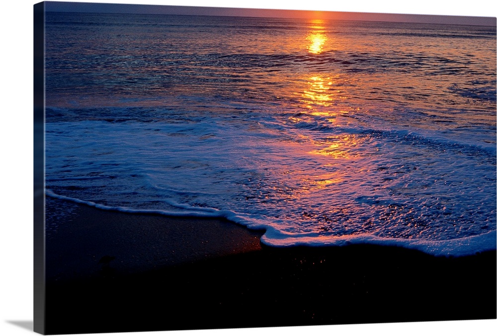 Kitty Hawk Beach at sunset.