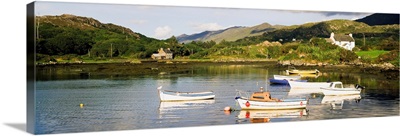 Ballycrovane, County Cork, Ireland, Boats In Harbour