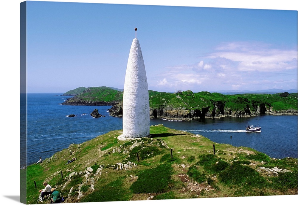 Baltimore Beacon, County Cork, Ireland, Lighthouse Also Known As Lot's Wife