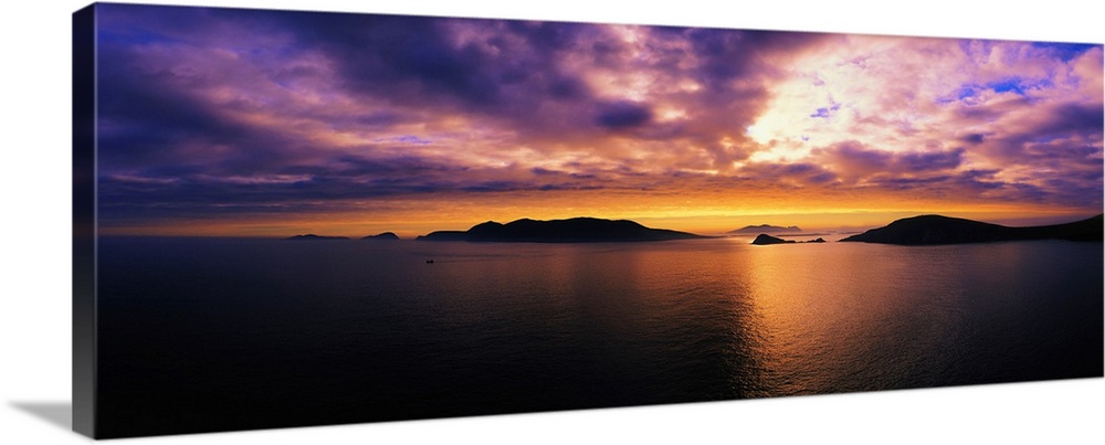 Blasket Islands, Dingle Peninsula, Co Kerry, Ireland, Atlantic Coast Of Ireland