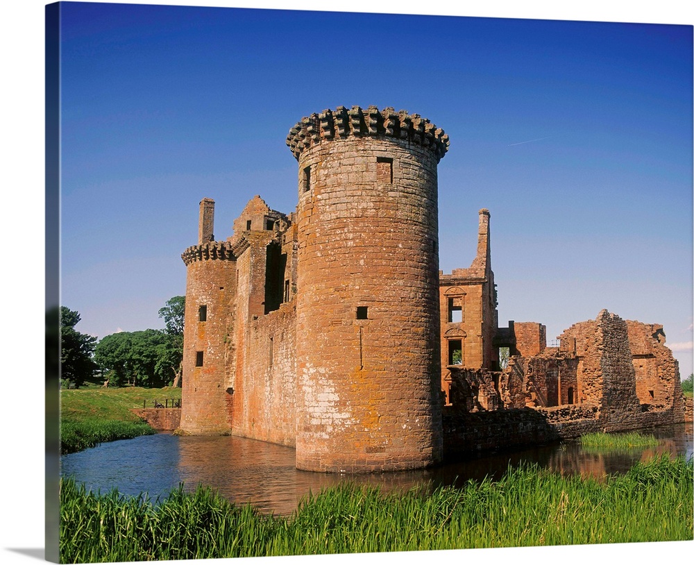 Caerlaverock Castle, Dumfries, Scotland