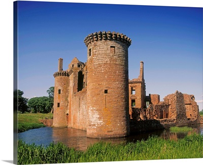 Caerlaverock Castle, Dumfries, Scotland