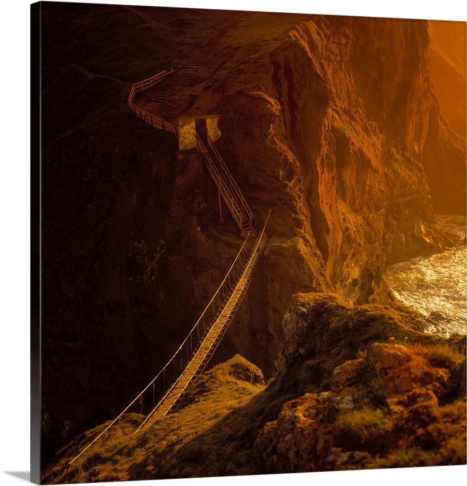 Carrick-A-Rede Rope Bridge, County Antrim, Ireland