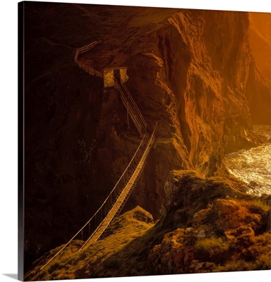 Carrick-A-Rede Rope Bridge, County Antrim, Ireland