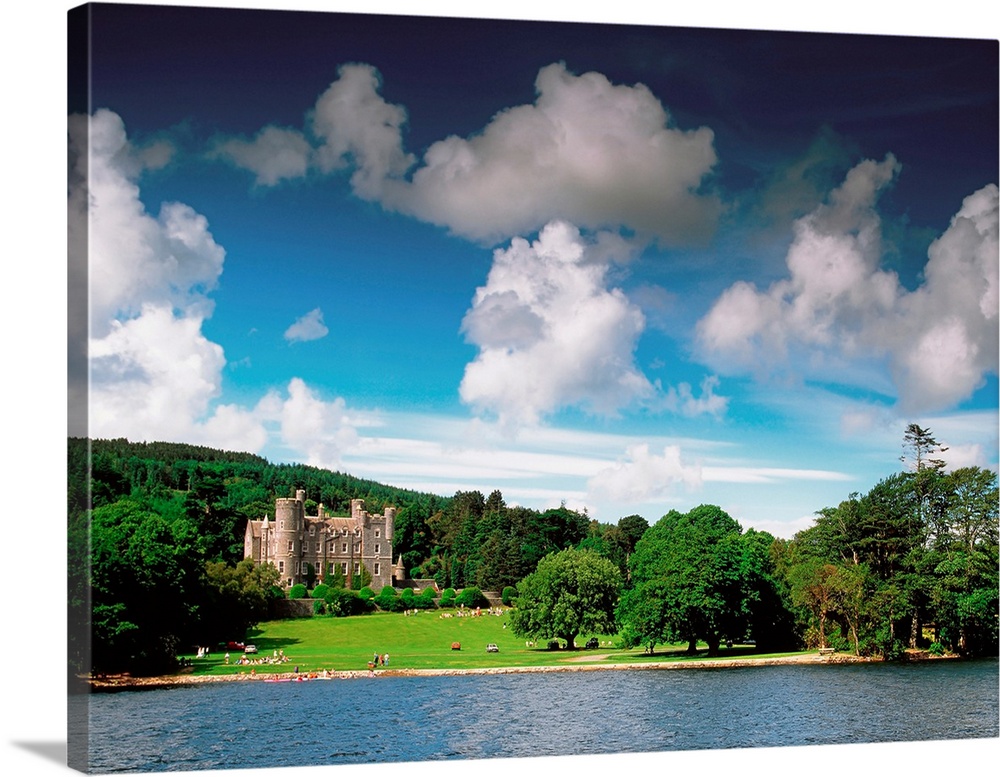 Castlewellan Castle and Lake, County Down, Ireland