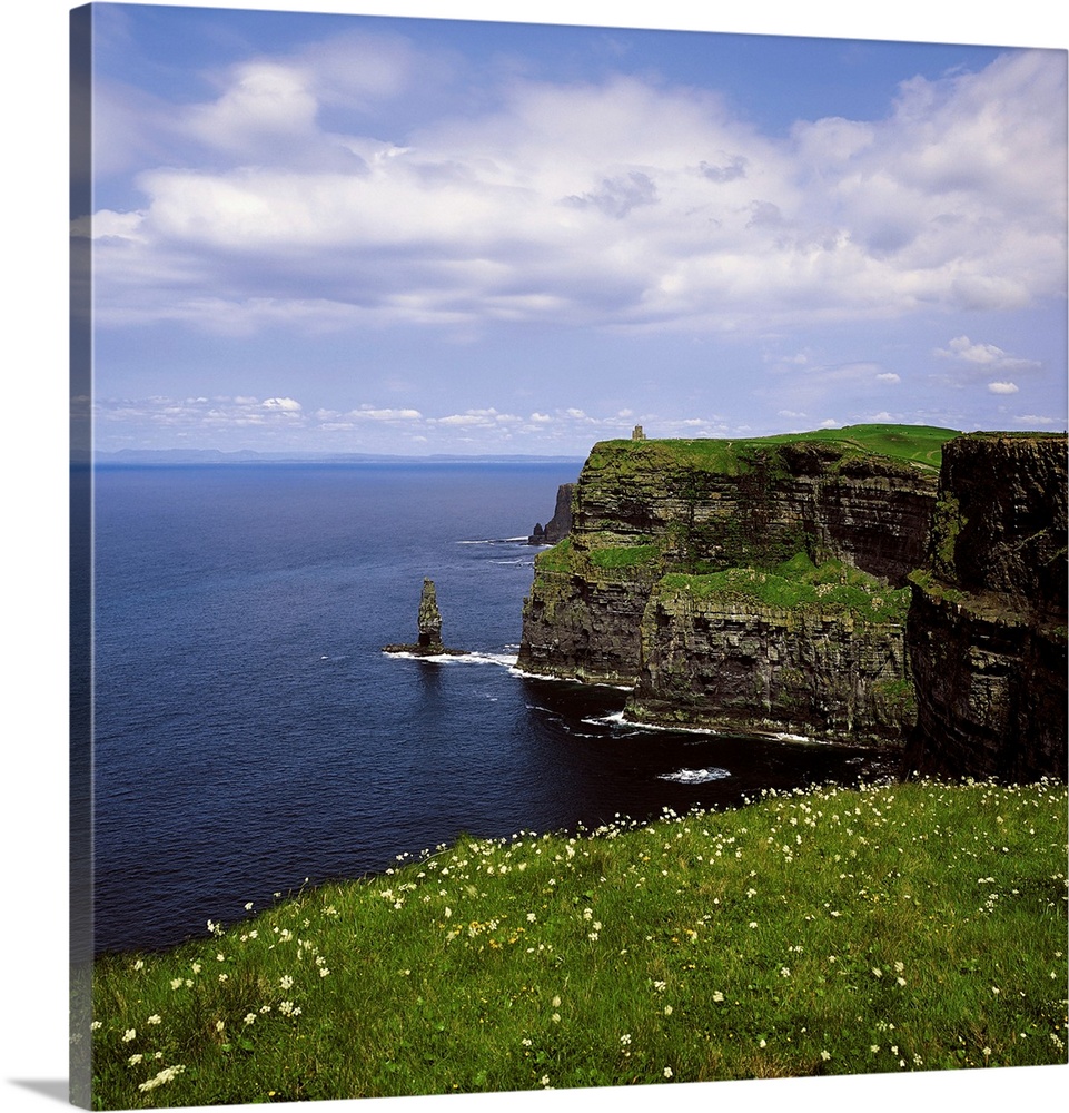 Cliffs Of Moher, County Clare, Ireland, Cliffs On The Atlantic Ocean
