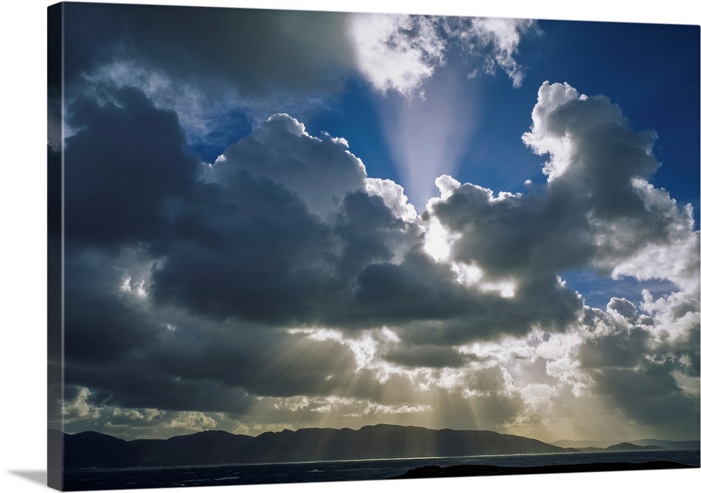 Clouds, Malan head from Fanad, Co Donegal, Ireland.