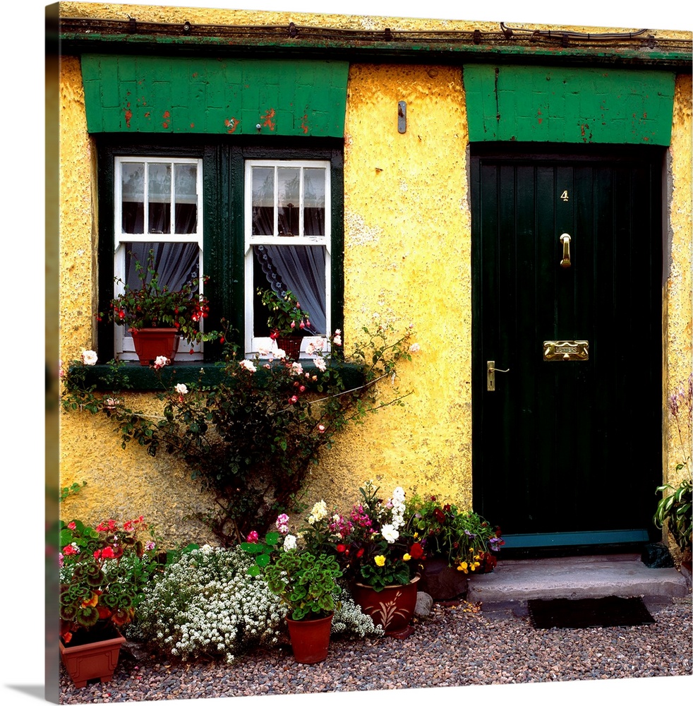 Cottage At Bushmills, Co Antrim, Ireland