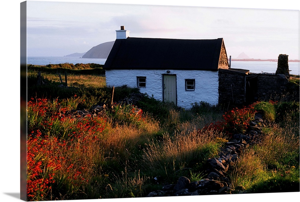 Cottage, Near Dunquin, Dingle Peninsula, Co Kerry, Ireland