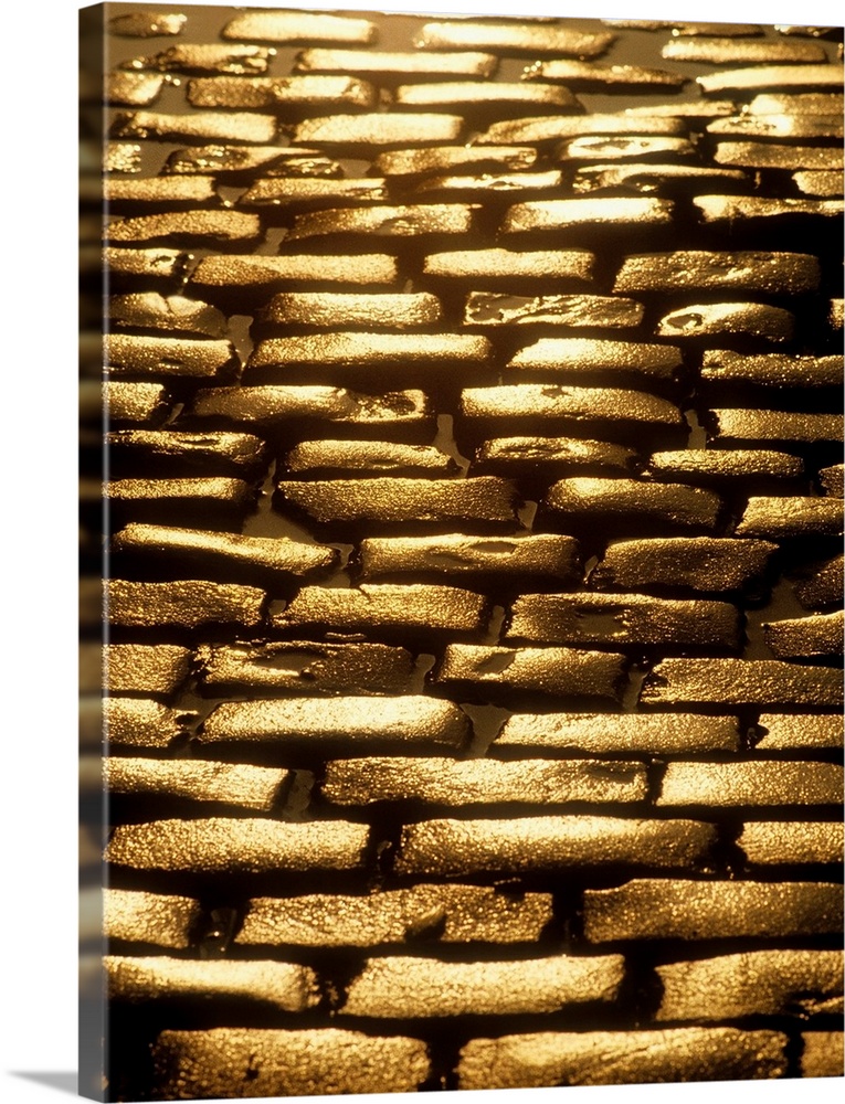 Detail Of Cobblestones, Dublin, Ireland