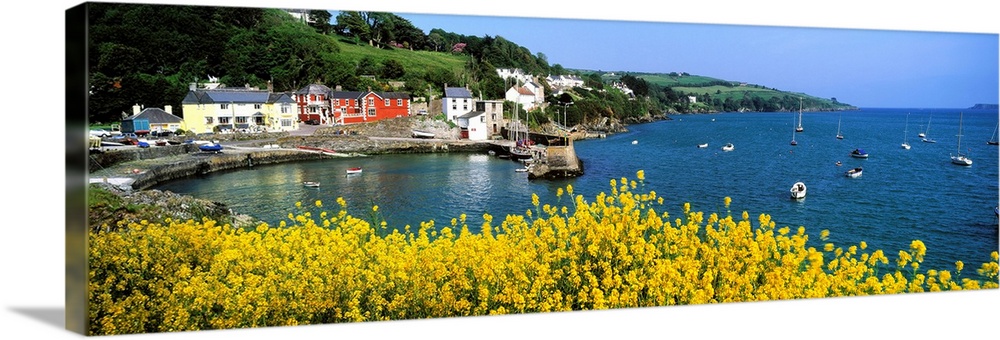 Glandore Village And Harbour, Co Cork, Ireland
