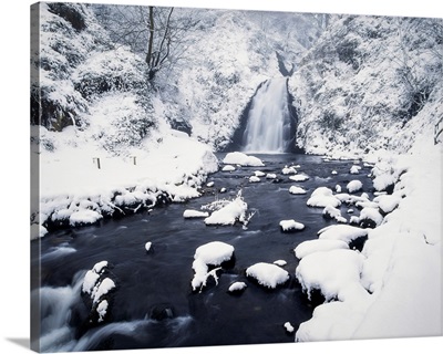 Glenoe Waterfall, Glenoe, County Antrim, Ireland