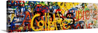 Graffiti On The U2 Wall, Windmill Lane, Dublin, County Dublin, Ireland