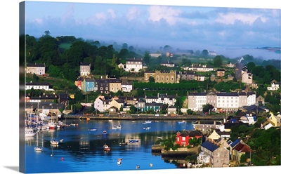 Kinsale, Co Cork, Ireland, View Of Boats In Harbor