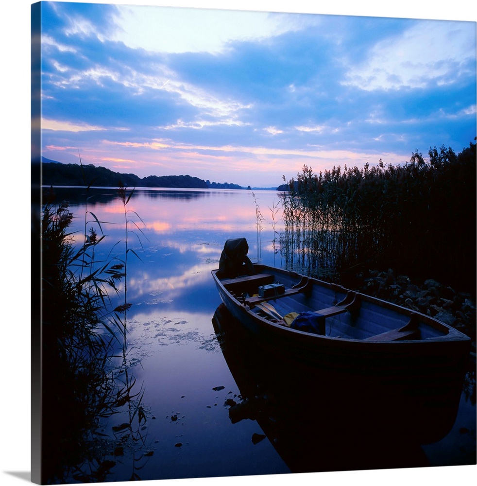 Lough Leane, Lakes Of Killarney, Co Kerry, Ireland; Lake At Sunset