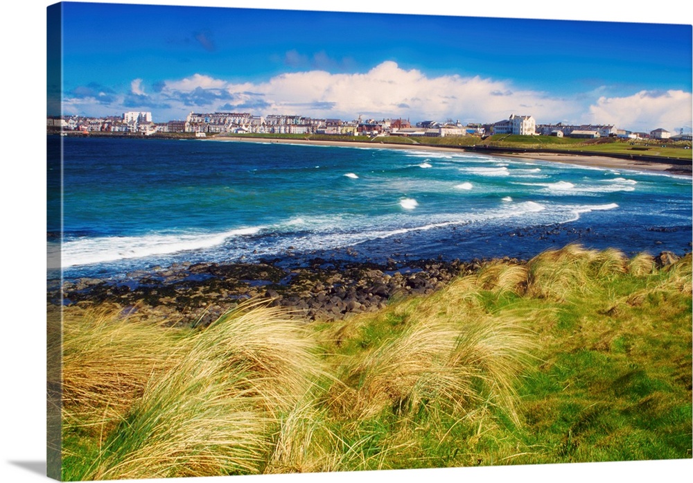 Portrush, Co Antrim, Ireland, Seaside Resort Town In Antrim