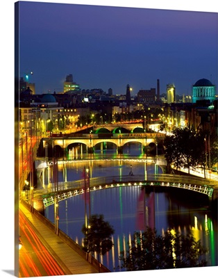 River Liffey Bridges, Dublin, Ireland