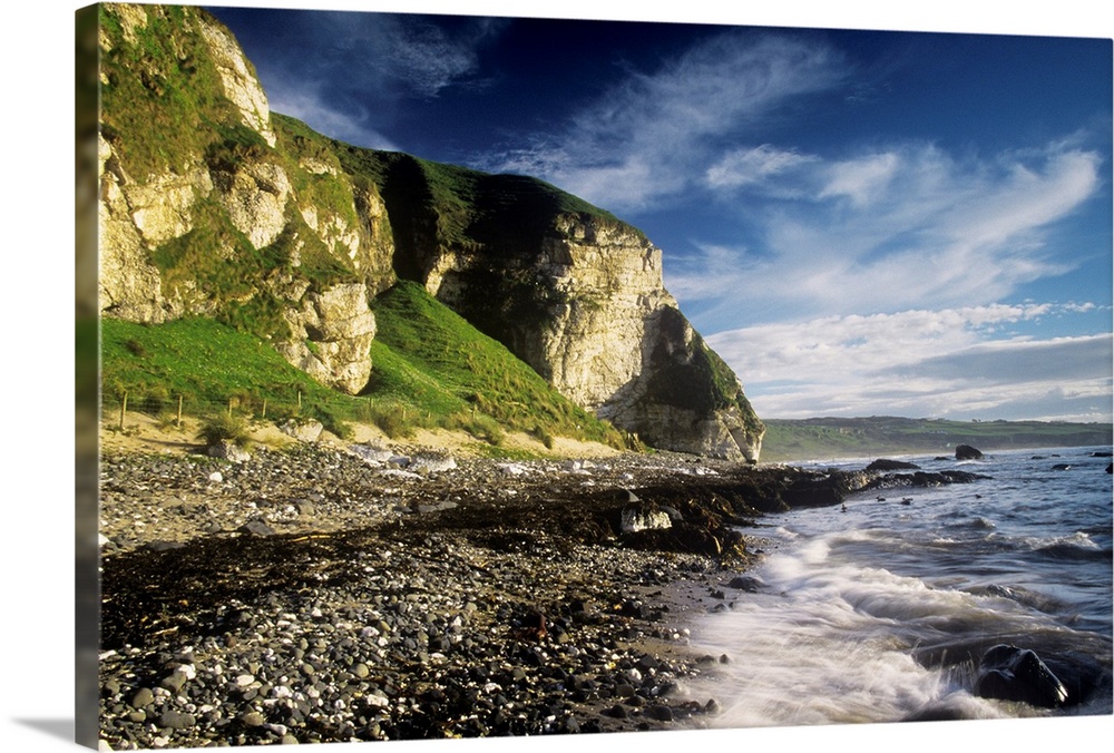 Rock Formations At The Coast, Ballintoy, County Antrim, Northern Ireland