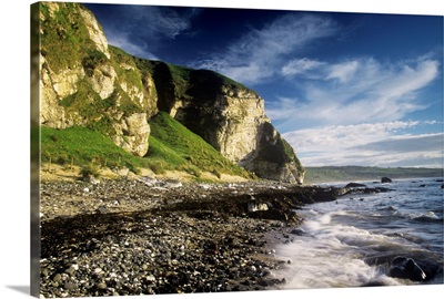 Rock Formations At The Coast, Ballintoy, County Antrim, Northern Ireland