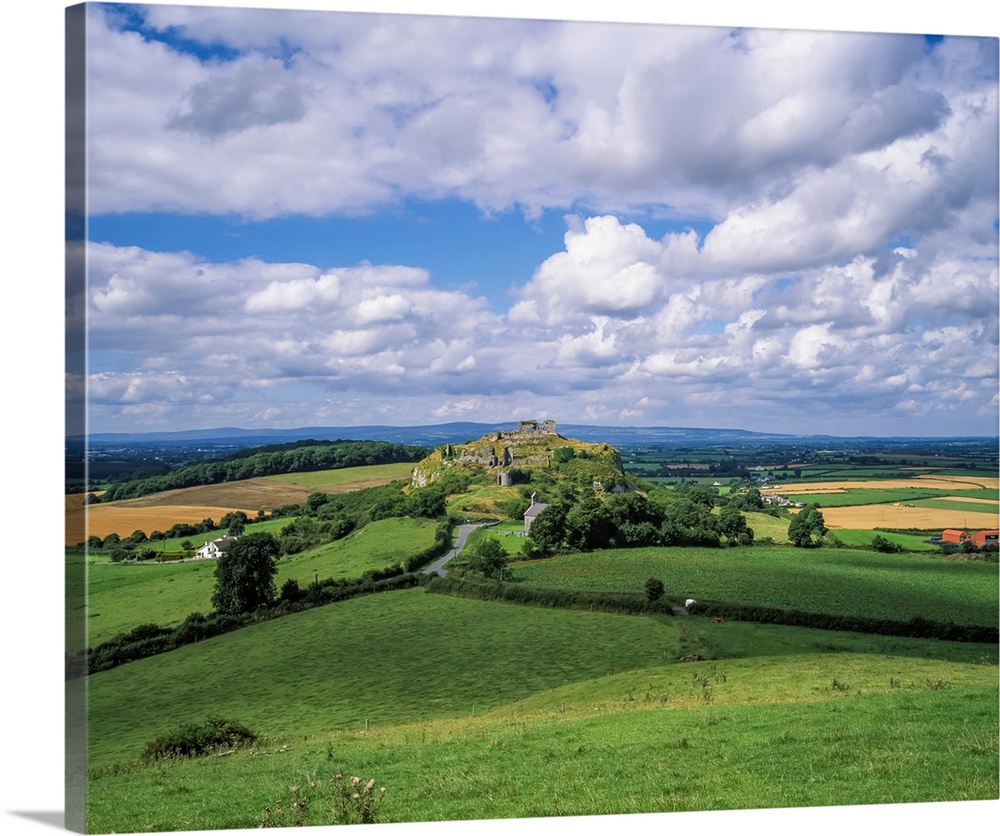 Rock of Dunamase, near Portlaois, co Laois, Ireland.