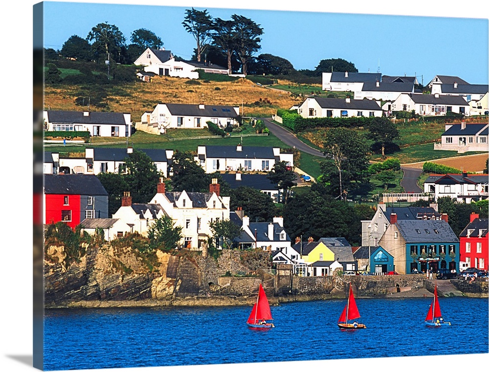 Summer Cove, Kinsale, Co Cork, Ireland, Part Of Kinsale On Kinsale Harbour