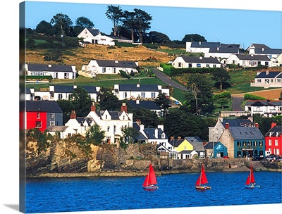 Summer Cove, Kinsale, Co Cork, Ireland, Part Of Kinsale On Kinsale Harbour