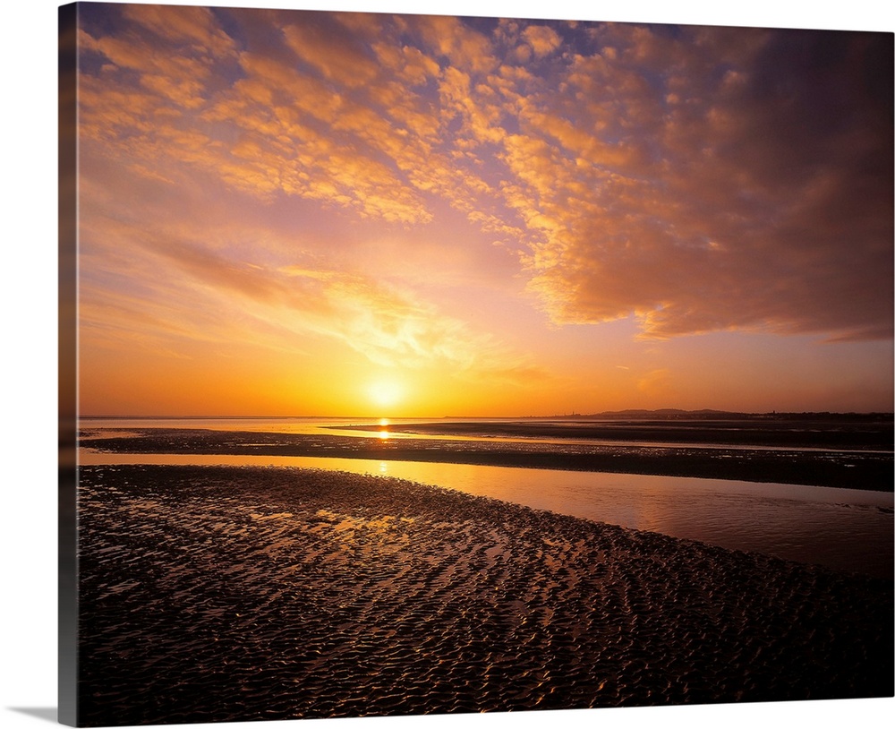 Sunrise, Sandymount Strand Dun Laoghaire, County Dublin, Ireland