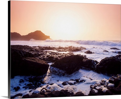 Sunset, Giant's Causeway, Co Antrim, Ireland